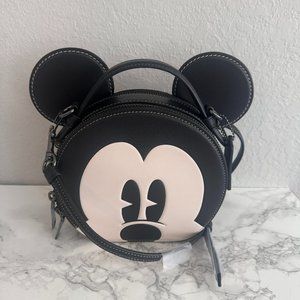 Disney X Coach Mickey Mouse Ear Bag cm840